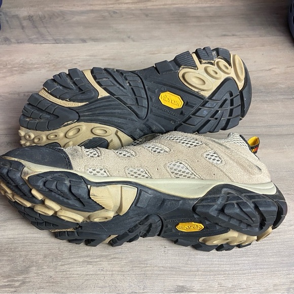Merrell Moab 2 Ventilator Womens Size 9 Taupe Black Outdoor Walking Hiking - Picture 6 of 9